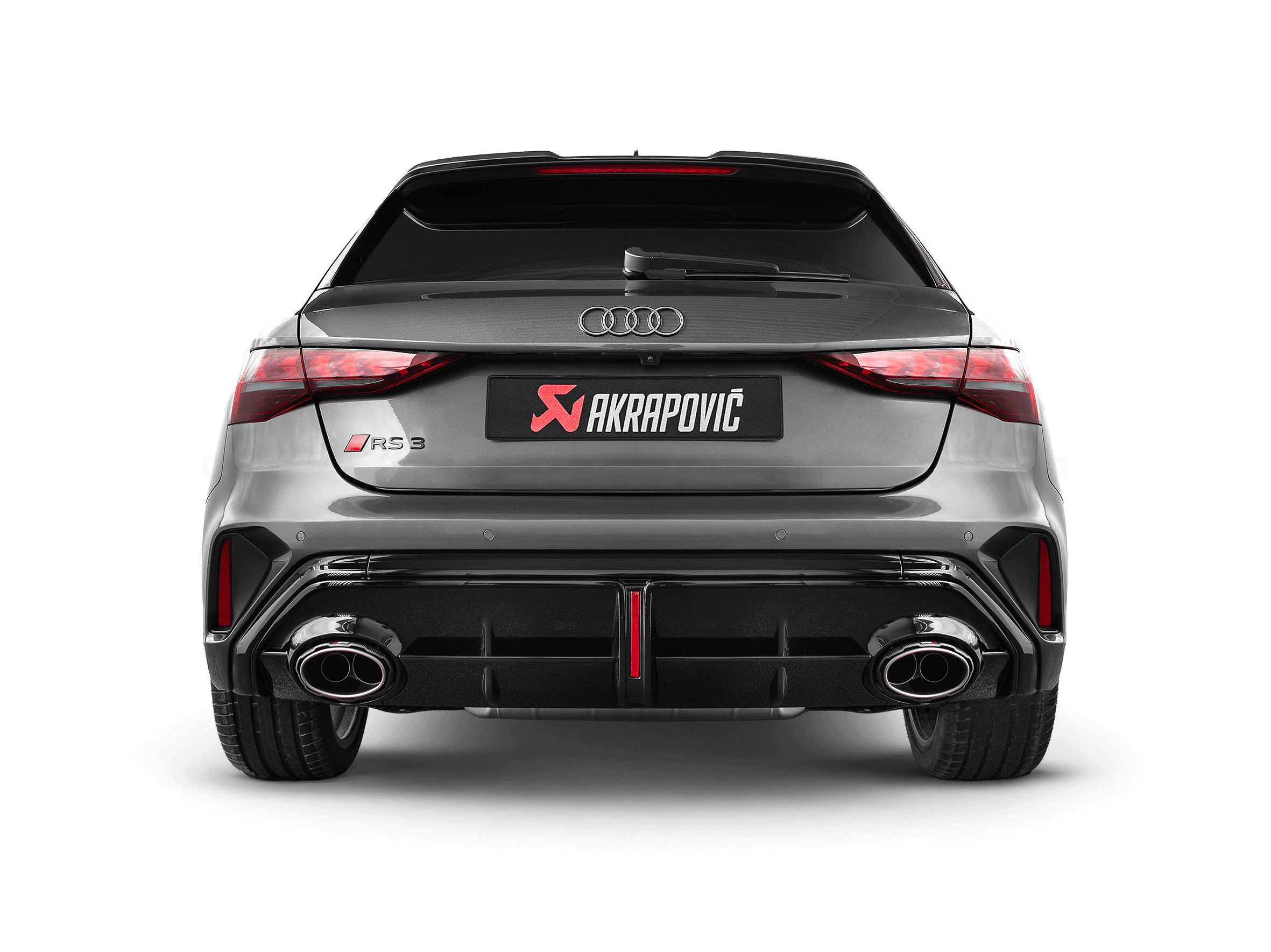 AUDI RS3 SPORTBACK - AKRAPOVIC DUPLEX SPORTAUSPUFF ANLAGE AB OPF – Bild 4