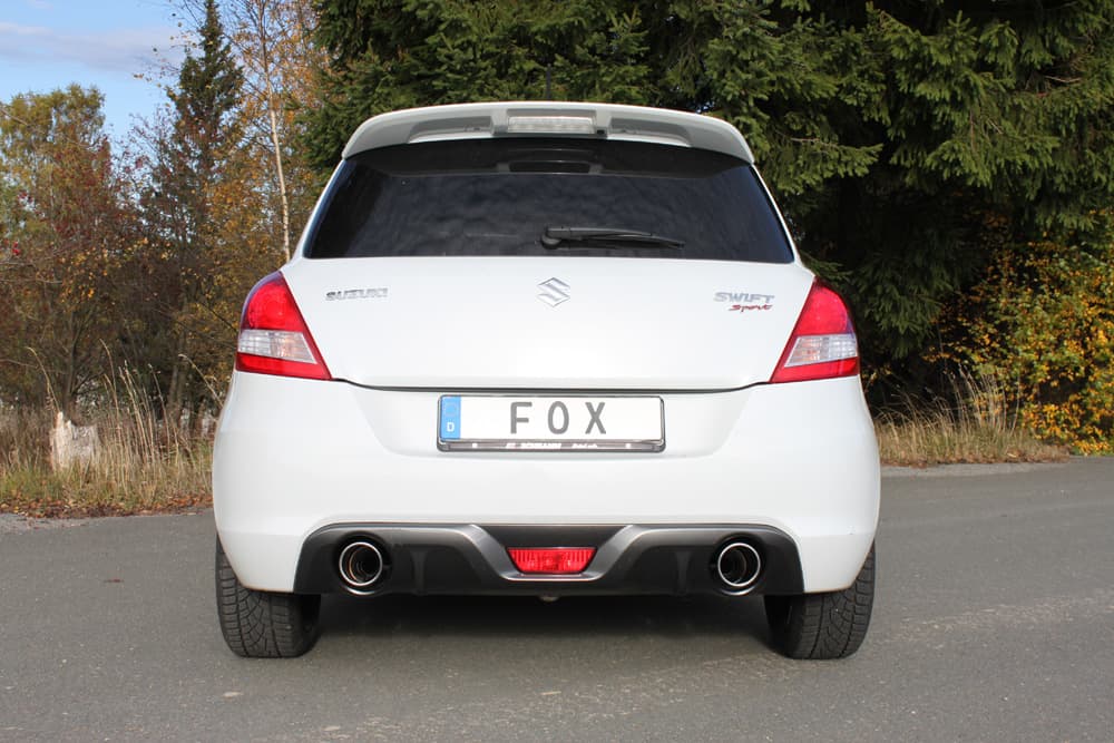 SUZUKI SWIFT SPORT (NZ) - FOX DUPLEX SPORTAUSPUFF – Bild 3