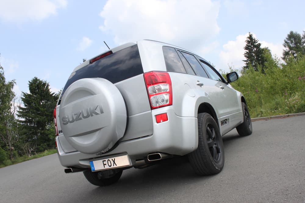 SUZUKI GRAND VITARA - FOX DUPLEX SPORTAUSPUFF QUER – Bild 3