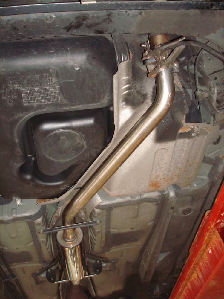 TOYOTA COROLLA TS E12 - VORSCHALLDÄMPFER – Bild 2