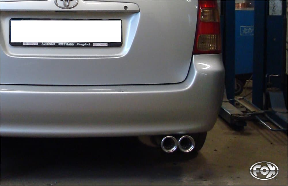 TOYOTA COROLLA E12 - FOX SPORTAUSPUFF – Fox