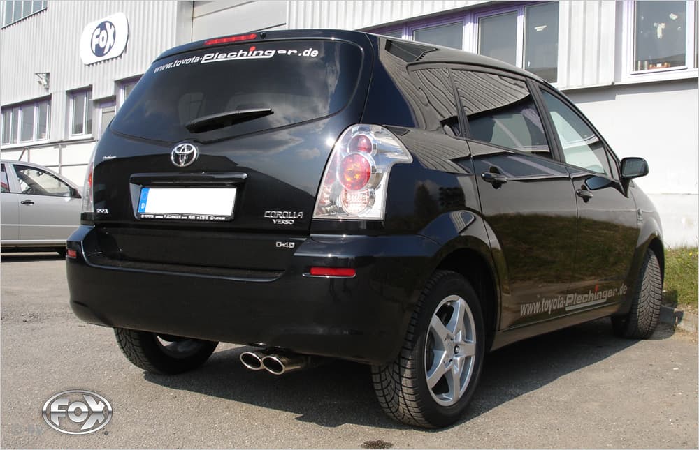 TOYOTA COROLLA VERSO - FOX SPORTAUSPUFF – Fox
