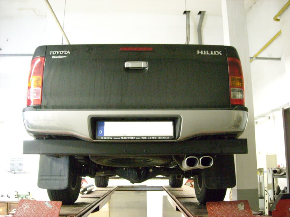 TOYOTA HILUX III - FOX DOUBLE CAB ENDROHRSYSTEM – Fox