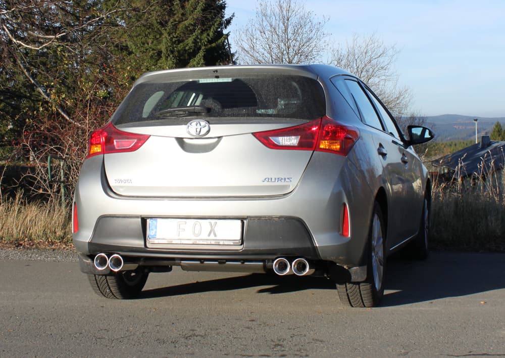 TOYOTA AURIS - FOX DUPLEX SPORTAUSPUFF – Bild 2