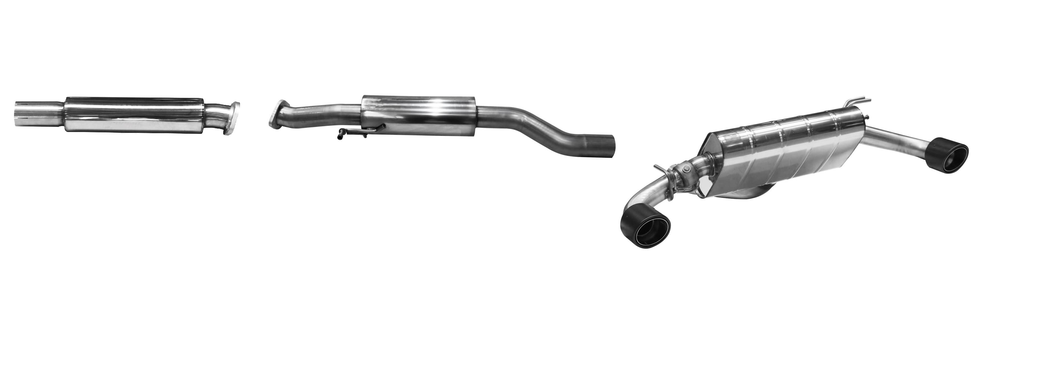 TOYOTA YARIS GR 2024+ - BASTUCK DUPLEX SPORTAUSPUFF ANLAGE AB OPF V.2 – Bastuck