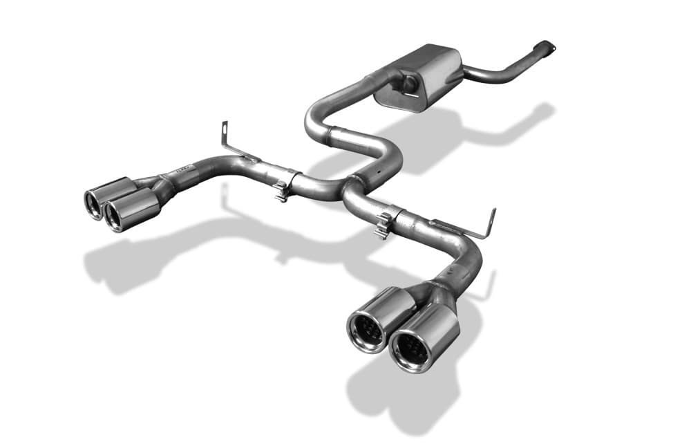 VOLVO S40 - FOX HALBAUSPUFFANLAGE AB KATALYSATOR – Fox