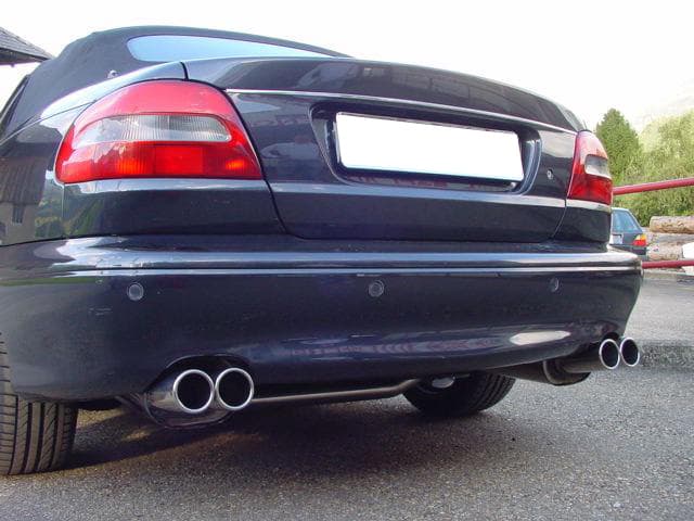 VOLVO C70 - FOX DUPLEX SPORTAUSPUFF – Bild 2