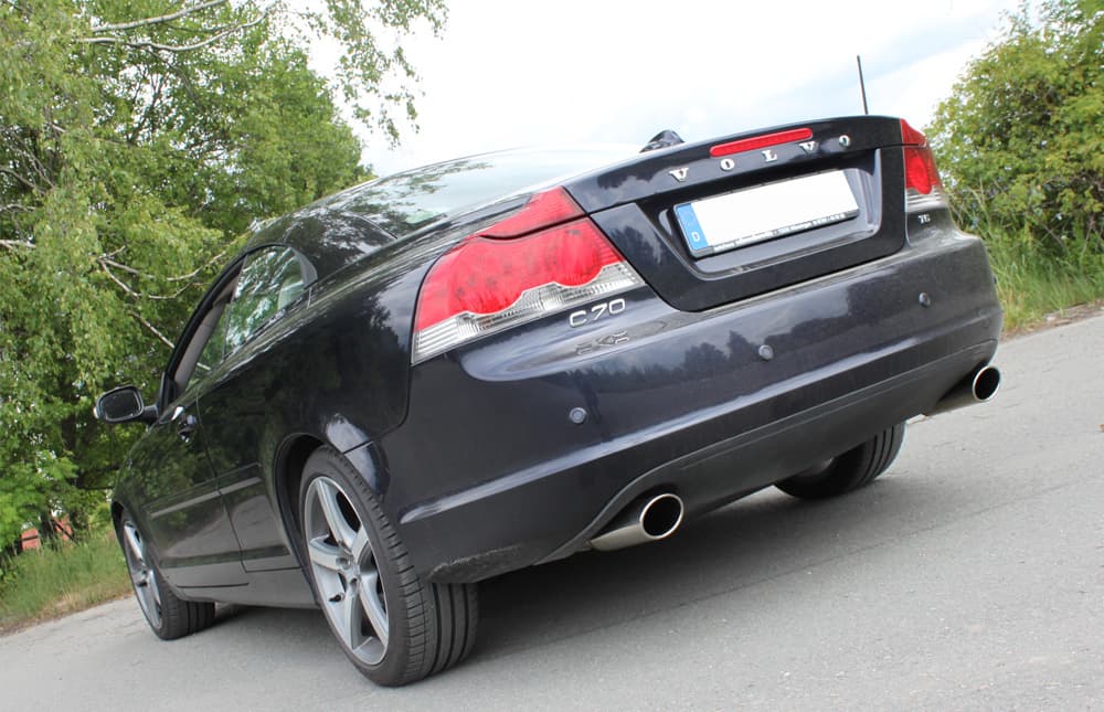 VOLVO C70 - FOX DUPLEX SPORTAUSPUFF – Bild 4