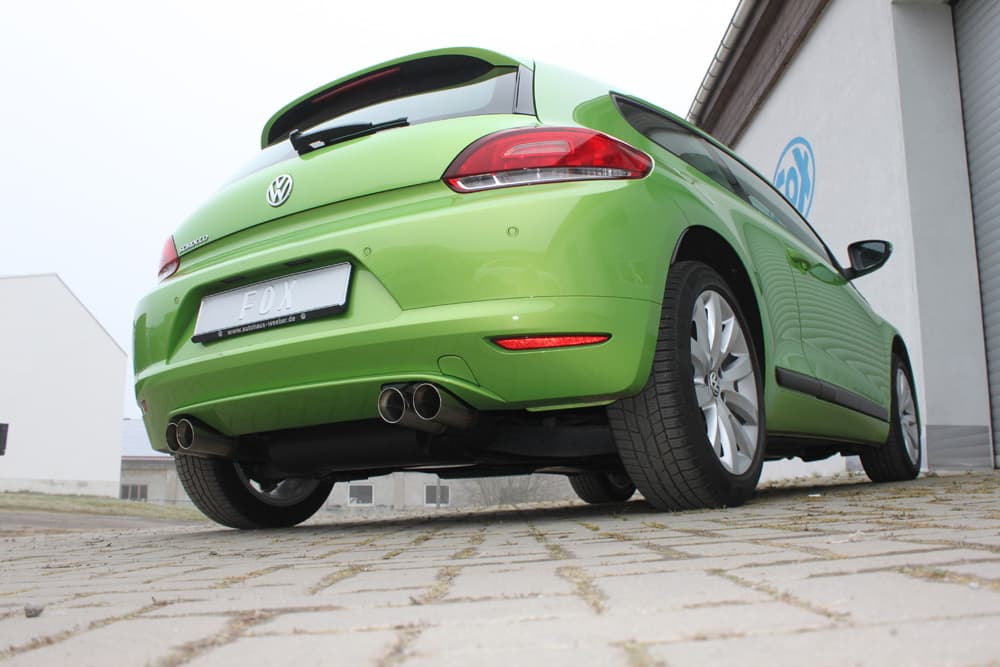 VW SCIROCCO - FOX DUPLEX SPORTAUSPUFF
