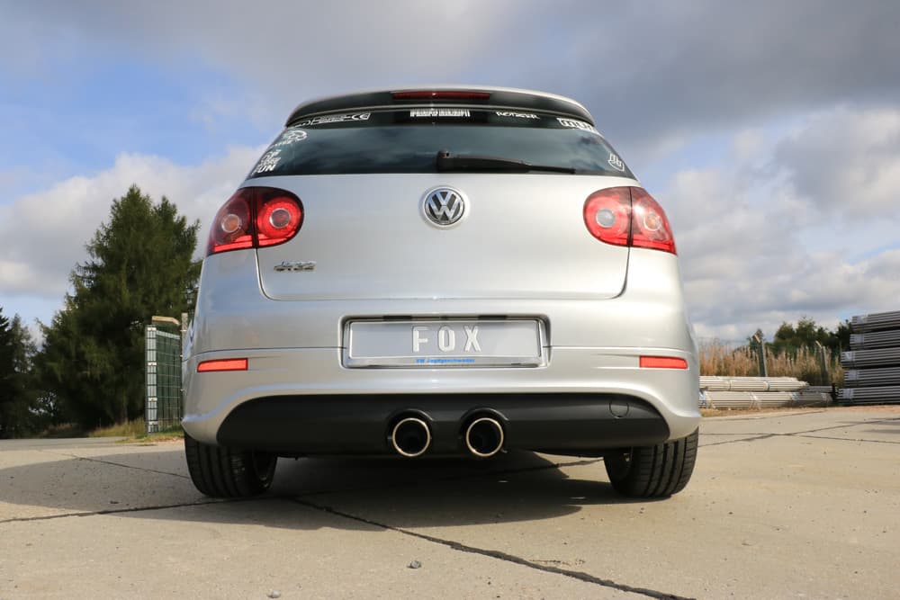 VW GOLF 5 R32 - FOX SPORTAUSPUFF MITTIG