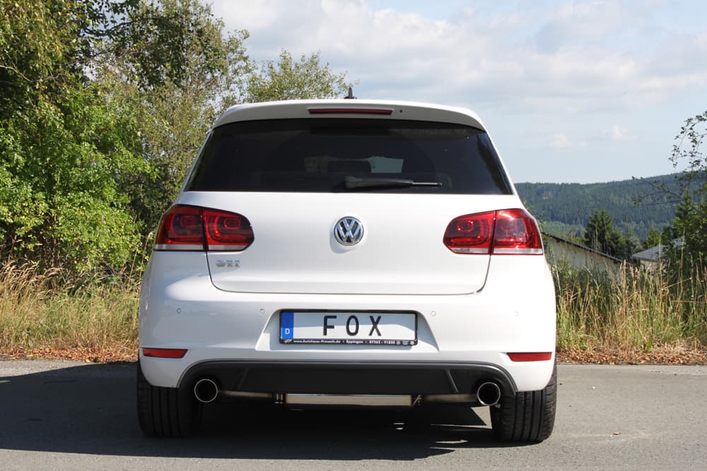 VW GOLF 6 GTI - FOX DUPLEX SPORTAUSPUFF – Bild 4