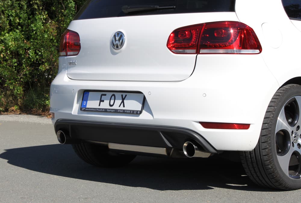 VW GOLF 6 GTI - FOX DUPLEX SPORTAUSPUFF – Bild 2