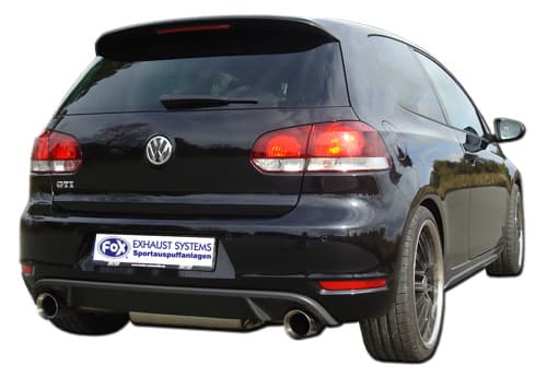VW GOLF 6 - FOX DUPLEX SPORTAUSPUFF – Bild 2
