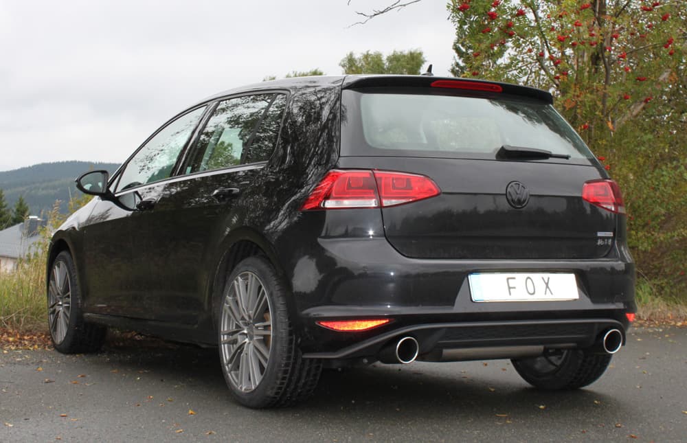VW GOLF 7 GTI - FOX DUPLEX SPORTAUSPUFF – Bild 3