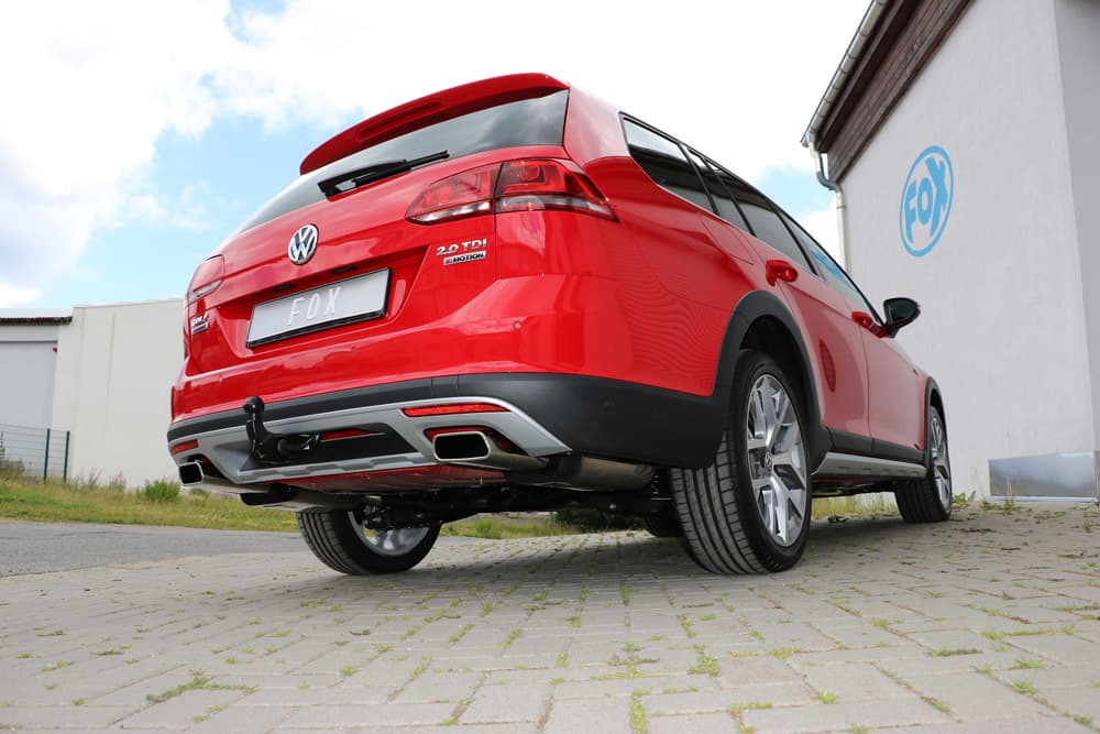 VW GOLF 7 VARIANT ALLTRACK - FOX DUPLEX SPORTAUSPUFF – Bild 4