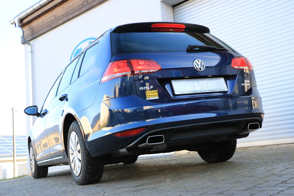 VW GOLF 7 VARIANT - FOX DUPLEX SPORTAUSPUFF – Bild 4