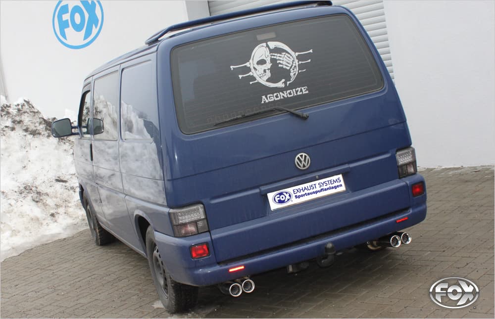 VW T4 - FOX DUPLEX SPORTAUSPUFF – Bild 2