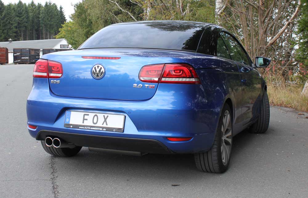 VW EOS FACELIFT - FOX SPORTAUSPUFF