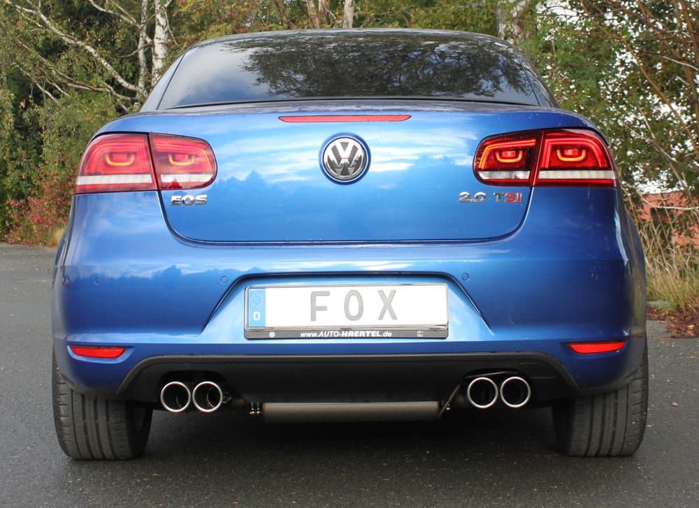 VW EOS FACELIFT - FOX DUPLEX SPORTAUSPUFF