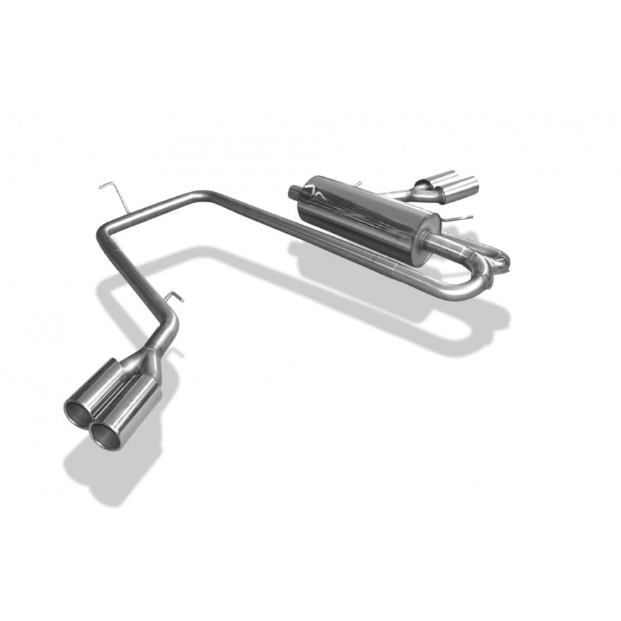VW AMAROK - FOX HALBAUSPUFFANLAGE AB KATALYSATOR SIDEPIPE