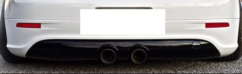 VW GOLF 5 - HECKANSATZ DIFFUSOR R32 OPTIK – Bild 3