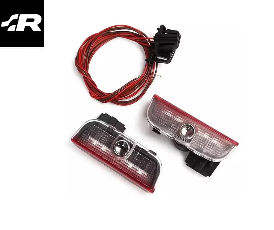 VW GOLF 5 | 6 | 7 - SET LASER PROJEKTOR R-LOGO V.2