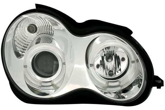 MERCEDES C-KLASSE - SCHEINWERFER ANGEL EYES – Bild 2