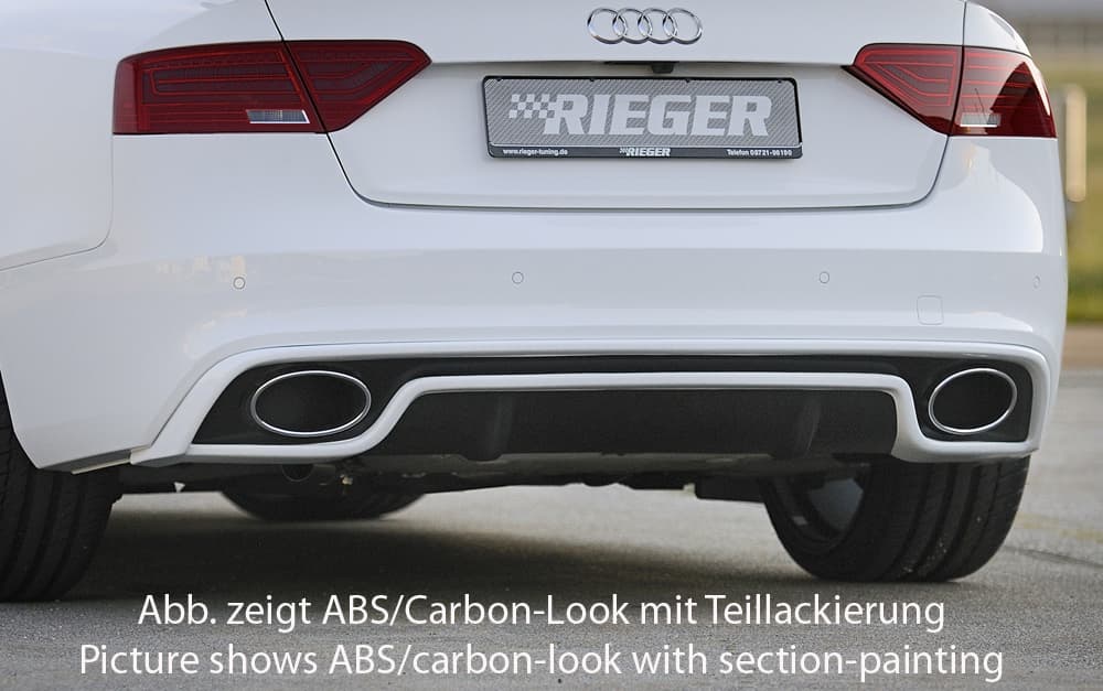 AUDI A5 COUPE - DIFFUSOR HECKANSATZ RS5 OPTIK