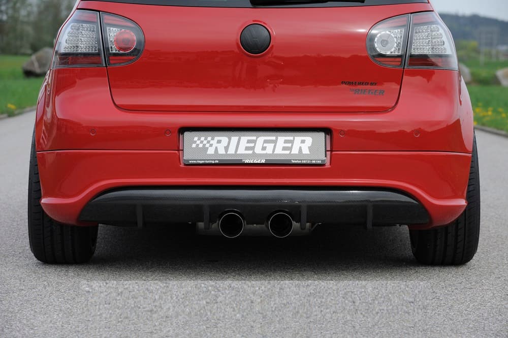 VW GOLF 5 - HECKANSATZ DIFFUSOR R32 OPTIK