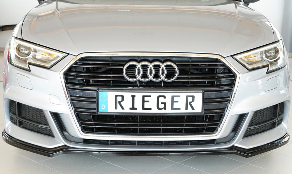 AUDI A3 FACELIFT - RIEGER FRONTSPOILER | FRONTLIPPE (DTC)