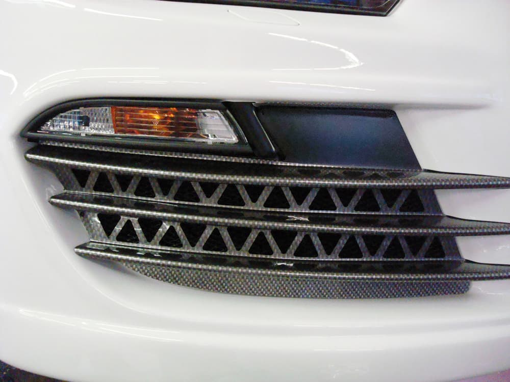 VW SCIROCCO - AUFPREIS RIEGER LUFTEINLASS BLENDEN