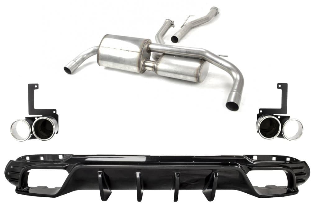 ALFA ROMEO GIULIA - ULTER SPORT DUPLEX SPORTAUSPUFF & DIFFUSOR – Ulter