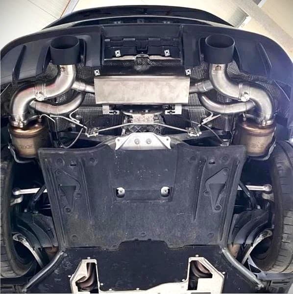 PORSCHE CAYMAN - GRAIL SPORTAUSPUFF ANLAGE
