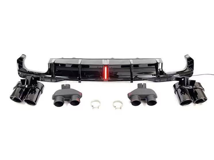 AUDI A7 S-LINE - HECK DIFFUSOR S7 OPTIK V.2