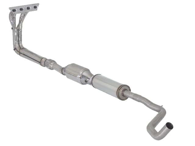 FIAT PANDA 2 - RAGAZZON FÄCHERKRÜMMER 4-1 + METALLKAT + VORSCHALLDÄMPFER Ø 50MM – Ragazzon