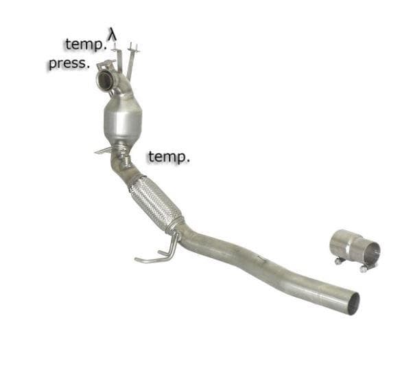 SKODA YETI - RAGAZZON KATALYSATOR + DIESEL-PARTIKELFILTER-ERSATZROHR – Ragazzon