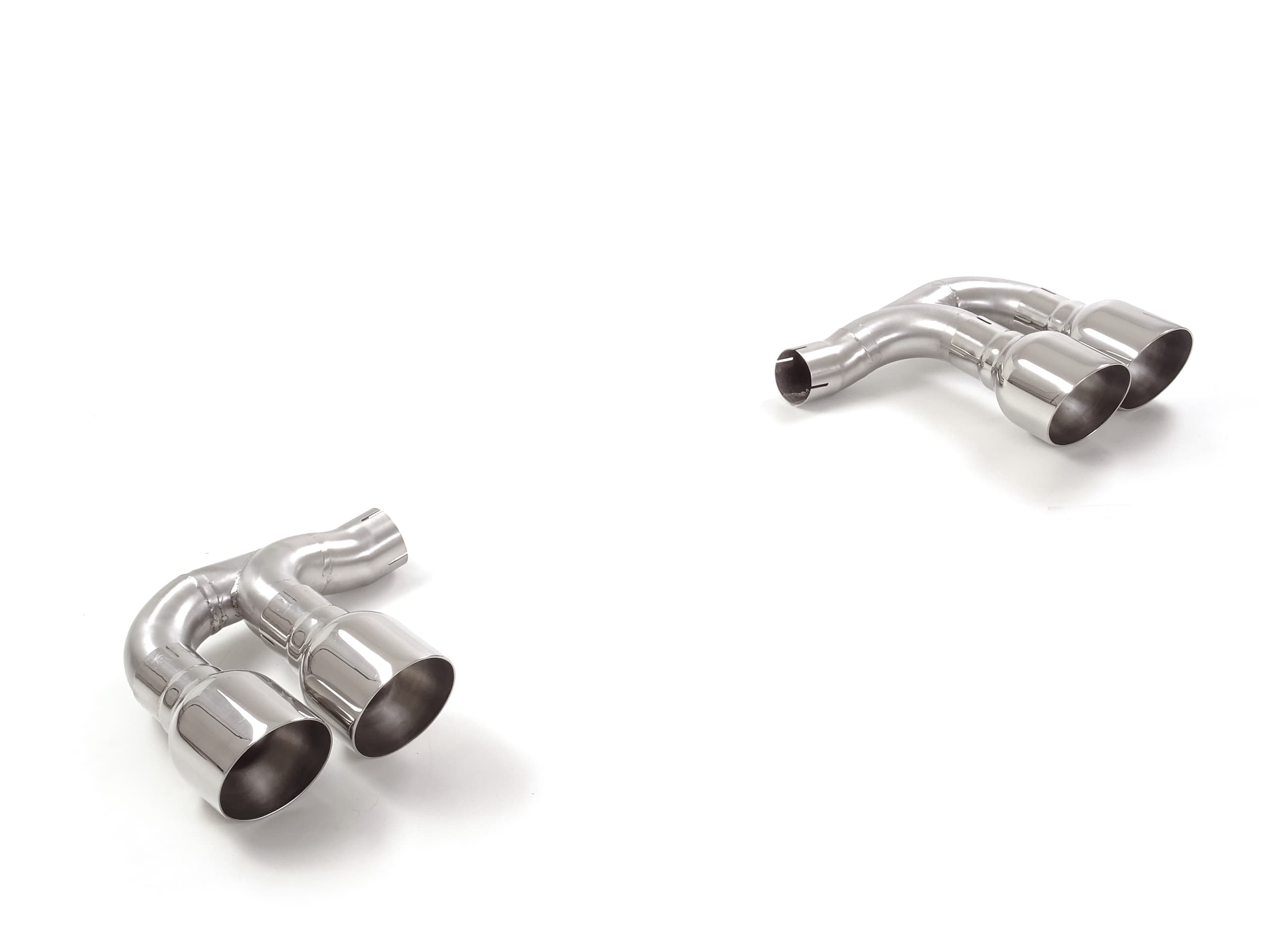 PORSCHE CAYENNE - RAGAZZON ENDROHRE 2 Ø / 2 X 108MM RUND VERSETZT – Ragazzon