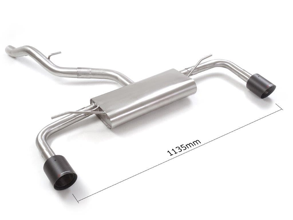 VW GOLF 8 - RAGAZZON DUPLEX SPORTAUSPUFF Ø 60MM – Ragazzon