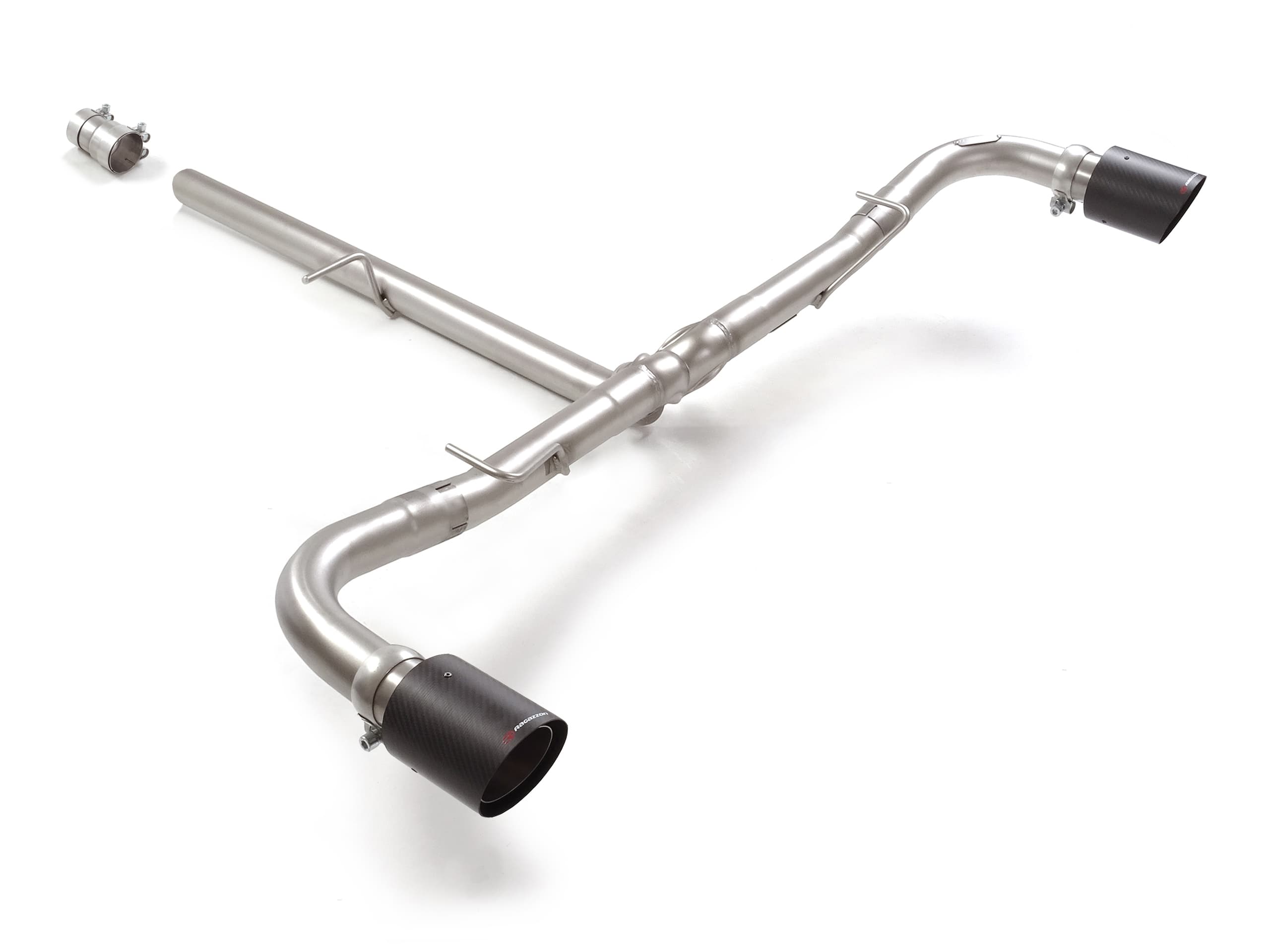 ALFA ROMEO TONALE - RAGAZZON DUPLEX ENDSCHALLDÄMPFER-ERSATZ-ROHR-SYSTEM Ø 60MM – Ragazzon