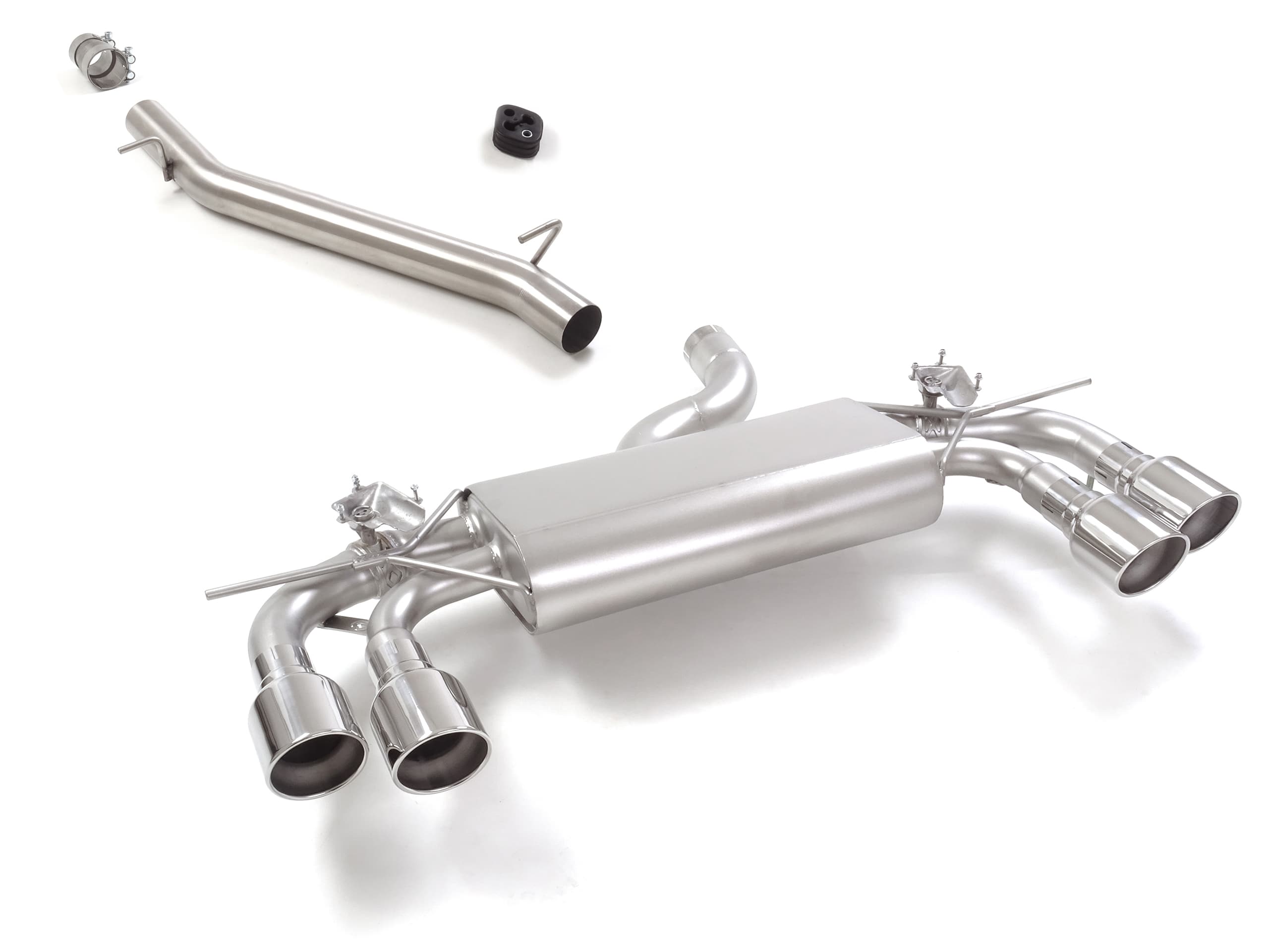 VW GOLF 8.5 R - RAGAZZON DUPLEX SPORTAUSPUFFANLAGE AB OPF Ø 76MM – Ragazzon