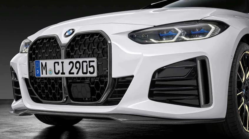BMW G26 GRAN COUPE - M PERFORMANCE CARBON FRONTAUFSATZ FRONTSPOILER LIPPE 51195A36851