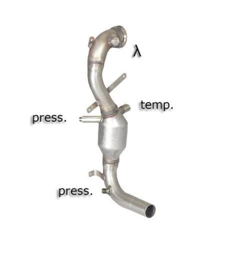 CITROEN NEMO - RAGAZZON KATALYSATOR + DIESEL-PARTIKELFILTER-ERSATZROHR – Ragazzon