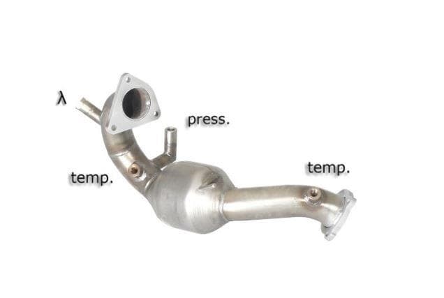 AUDI Q5 - RAGAZZON KATALYSATOR + DIESEL-PARTIKELFILTER-ERSATZROHR – Ragazzon