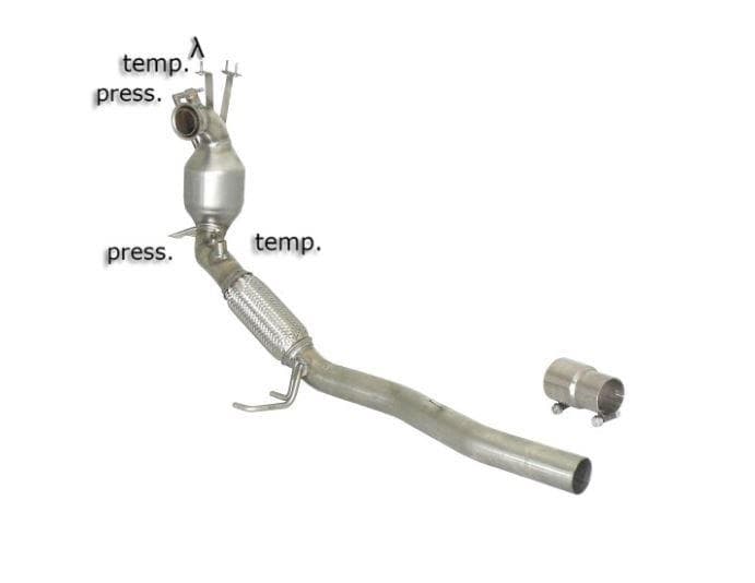 SEAT LEON - RAGAZZON KATALYSATOR + DIESEL-PARTIKELFILTER-ERSATZROHR – Ragazzon