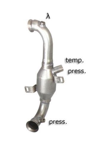 CITROEN C4 - RAGAZZON KATALYSATOR + DIESEL-PARTIKELFILTER-ERSATZROHR – Ragazzon