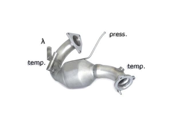 AUDI A7 - RAGAZZON KATALYSATOR + DIESEL-PARTIKELFILTER-ERSATZROHR – Ragazzon