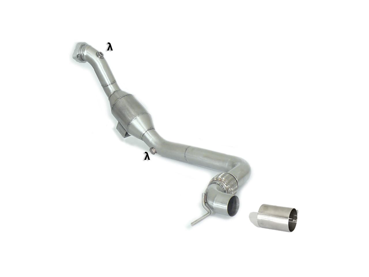 FORD MUSTANG 2.3 Ecoboost - RAGAZZON 200 ZELLEN SPORT-KATALYSATOR Ø 70MM – Ragazzon