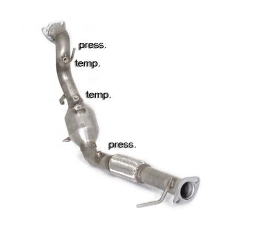 FORD RANGER - RAGAZZON KATALYSATOR + DIESEL-PARTIKELFILTER-ERSATZROHR – Ragazzon