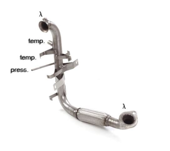 FORD TOURNEO - RAGAZZON KATALYSATOR-ERSATZROHR + PARTIKELFILTER-ERSATZROHR – Ragazzon