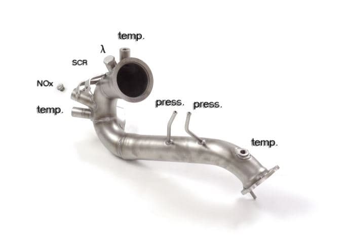 AUDI A7 - RAGAZZON KATALYSATOR-ERSATZROHR + PARTIKELFILTER-ERSATZROHR – Ragazzon
